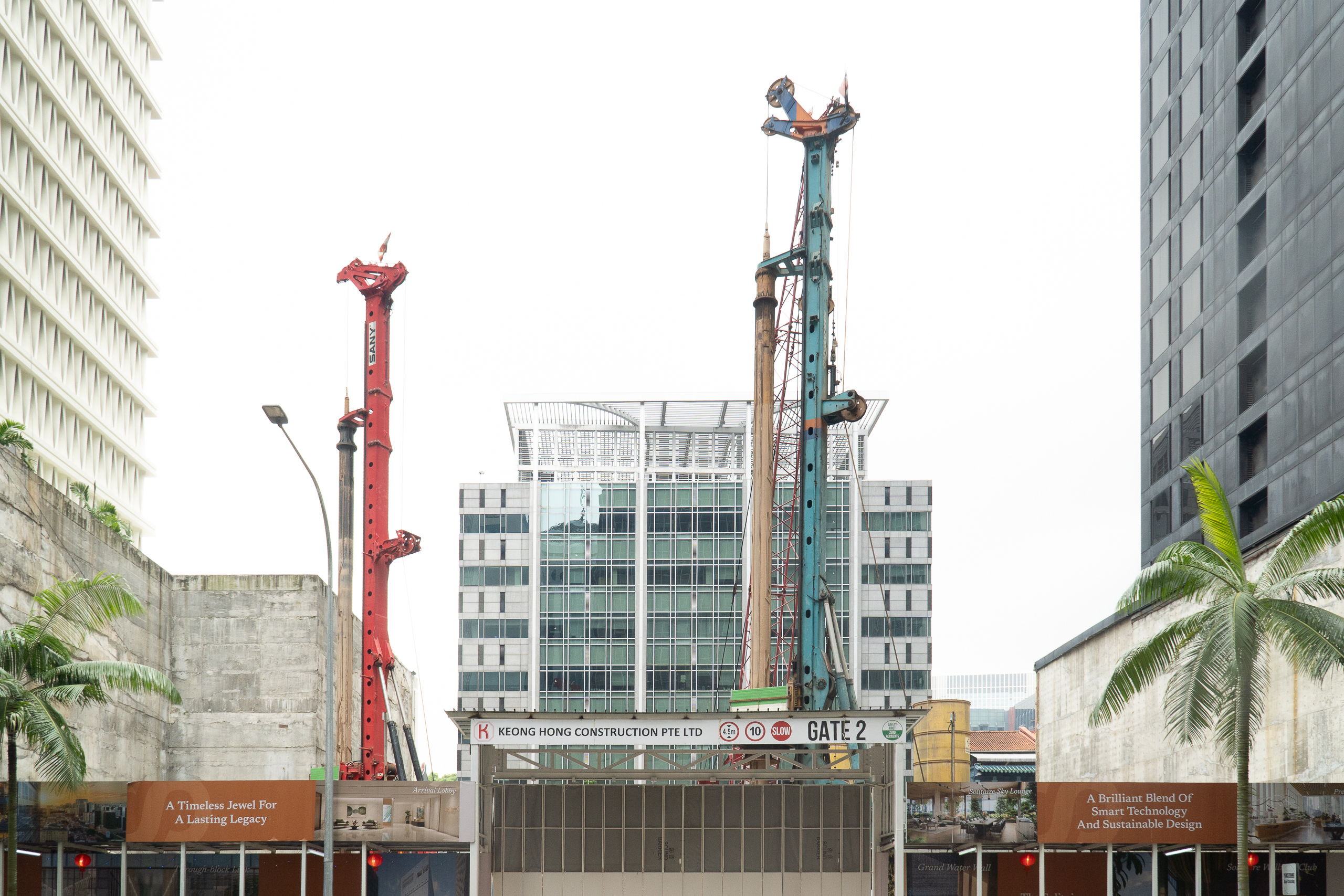 Solitaire on Cecil - 24th April 2025 - CBD Singapore Directory Photo of Construction site of Solitaire on Cecil